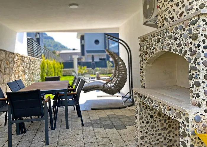 别墅 Nokta Life B Villa, Oezel Havuzlu,